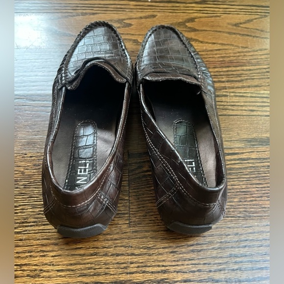 VANELi Alika Women's Slip On shoes/ loafers size 8 crock printed leather - Picture 3 of 8